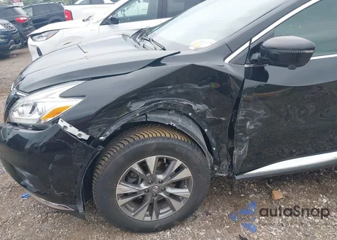 2017 Nissan Murano Sl из США, поврежденный, VIN 5N1AZ2MH3HN193969